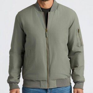 True Classic Carbon Bomber Jacket Large